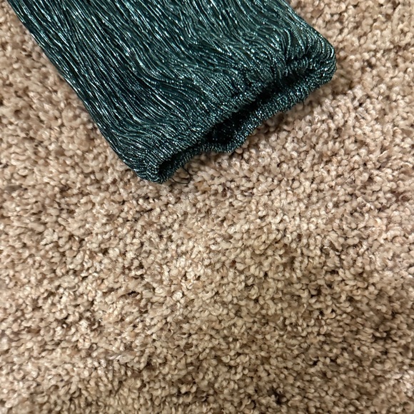 Trixxi Sparkling Teal Long Sleeve Dress - Picture 3 of 7